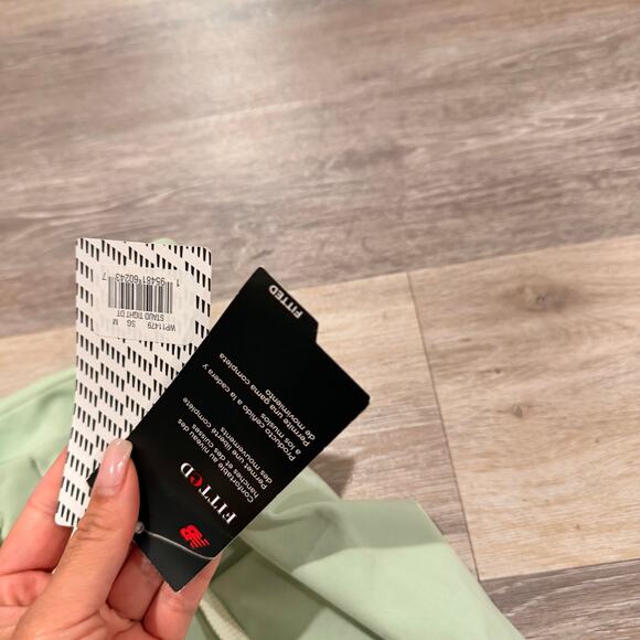 New Balance x Staud Mint Green Leggings Size Medium - Picture 5 of 8